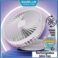 Mini Fan USB Rechargeable Folding Intelligent Fan XH-666 (6inch) I Fan Rechargeable Desktop Fan Arom