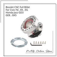 Bosskit Boskit CNC Honda Brio, Civic Fd, EK, EG, ES - Bosskit Jazz GE8, GD3, Full Billet