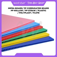 [WESTSTAR] Impra Board / Plastic Board / PP Corrugated Board / PP Straw Board / PP Hollow Board / Po