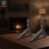 [Jzvphq] Practical TV Stand Base Replacement Feet Desktop Mount for 40 to 60 Inch Screen Living Room