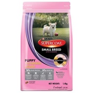 PURINA SUPERCOAT SMALL BREED PUPPY WITH CHICKEN DOG FOOD 1.4KG MAKANAN ANJING