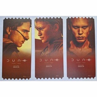 CollectibleTicket Sf Flashing Card From The Movie Part 2 DUNE 2 3 Designs Available