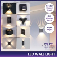 LED Wall Light 2W | 3W | 4W | 6W | 9W | 10W | 12W IP65 Weatherproof Up Down Outdoor Modern Wall Ligh