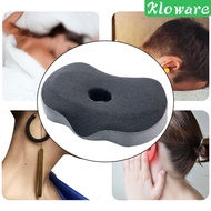 [Kloware] Ear Piercing Pillow Sleeping Pillow Neck Soft Side Sleeping Pillow Small Pillow with Ear Hole for wearing Headphones Earrings