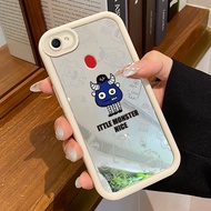 HP Casing OPPO F5 F7 F5 Youth Case Casing Giant alien Pattern HP Casing Silicone Softcase Mirror Cas