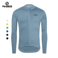 YKYWBIKE Men Cycling Jersey Bike MTB Top Spring Autumn Sports Long Sleeves Jerseys cycling jacket