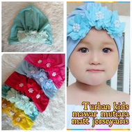MAWAR Rose baby Turban / Baby girl Turban / Baby Turban