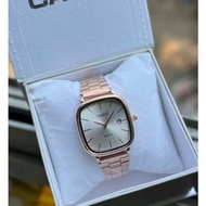 CASI0 Vintage A183 Stainless Watch Waterproof Fashion Clasp Watch A138 Golden Watch