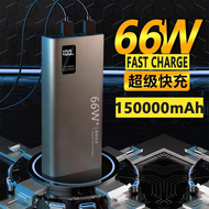 FOGOMOVE Powerbank 100000mAh original LED Display 50000mAh power bank Type C 150000mAh powerbank fas