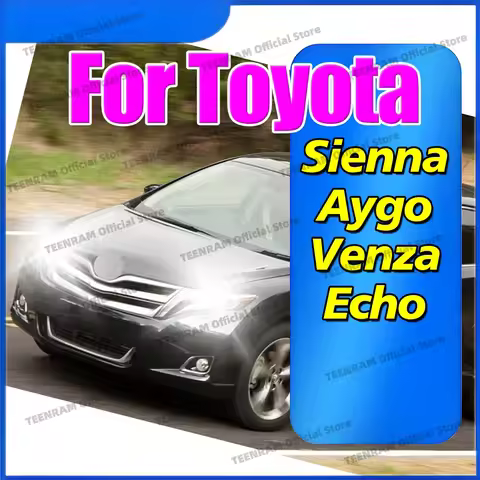 2 X Car Front Fog Lights 6000K LED Bulb Lamps For Toyota Sienna 1998-2022 Aygo B4 2014-2021 Venza 20