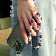 紫水晶手機繩