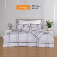 Bộ chăn ga gối Chần Phủ 4 món lụa Tencel Cao cấp Forever Mềm mịn