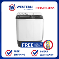 Condura CWM70TT 7.0kg Twin Tub Washing Machine
