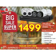 Set CCTV Dahua 1.0 mp