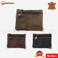 KICKERS PREMIUM LEATHER COIN &amp; CARD POCKET WALLET PURSE ( KIC 88369 )
