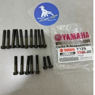 Y125ZR Y125 Z125 ENGINE ENJIN COVER SCREW SKRU SET ORI ORIGINAL YAMAHA 125Z Y125ZR ENGINE SKRU SET C