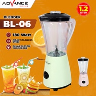 Advance NEW BL06 blender portable Quality GELAS PLASTIK FOODGRADE mudah dibersihkan 1.2Liter Mesin t