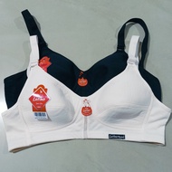 KATUN Set of 2 Women's Lutino Mesh Sports Bras 34 - 48 Cotton Bra/s Thin Foam Underwire/s Sports Bra