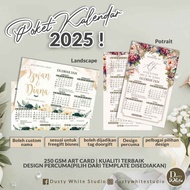 Poket Kalendar | Mini kalendar | Kalendar 2025 | Doorgift Kahwin | Goodies | Pocket Calendar
