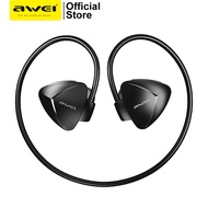 Awei A840BL Neckband Running Earphone Bluetooth Sport Earbud Two-channel Stereo IPX4 Waterproof