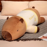 cod 75cm Kawaii Kapibala Plush Toy Capybara Animal Soft Stuffed Toy Capibala Cute Exquisite Doll Kid
