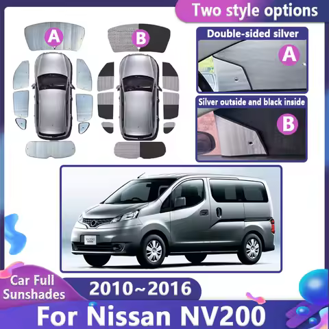 For Nissan NV200 NV 200 Evalia Vanette 2010~2016 2012 2014 2015 Car Sun Visors Window Sunshade Sunsc