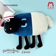 Genuine Lamb Sean Doll Pendant Sheep Baa Baa Laughing Wool Plush Toy Keychain Ragdoll Doll Pillow