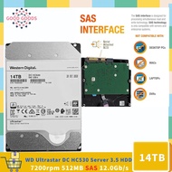 (NOT FOR HOME PC)WD Ultrastar DC HC530  WUH721414AL5204 14TB 7200RPM SAS 12Gb/s 512MB Cache 3.5" Ser