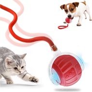 Mainan Kucing Interaktif Pekerjaan Sendiri, Mainan Kucing Elektrik 2026 dengan Nyanyian Burung, Bola