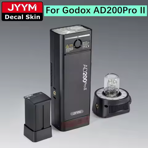 Pocket Flash Sticker For Godox AD200ProII AD200Pro II Decal Skin Vinyl Wrap Film Protector Coat AD20