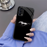 World Car Logo B OPPO Reno,2,4,Reno5,5 Pro 5G,Reno 6 5G,6 Pro 5G,6Z 5G Tempered Glass Case