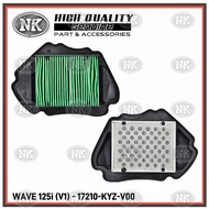 AIR FILTER ELEMENT - HONDA - WAVE 125i/ FUTURE 125 F.i - (V2) 17210-K73-V40/ (V1) 17210-KYZ-V00 (NK)