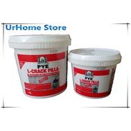 PYE L-Crack Filler 0.4kg Wall Crack Hole UP TO 5-10mm Indoor & Outdoor