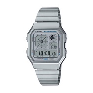 Casio Vintage Digital Stainless Steel Strap Men Watch A130WE-7ADF