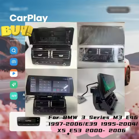 Android13 Touch Screen For BMW 3 Series M3 E46 1997-2006/E39 1995-2004/X5 E53 00- 06 Car AutoRadio C