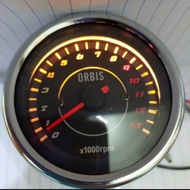 Rpm Car Motorcycle Needle Rpm - Car Motorcycle Needle tachometer - crome