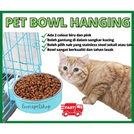 Pet Bowl Hanging Cat Feeder Hang Feeder Bekas Makanan Kucing Murah Tempat Makanan Kucing Tempat Makan Kucing