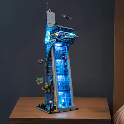 No Model LED Light Set For the Avengers Tower 76269 Building Blocks Collectible Bricks DIY Toys Only