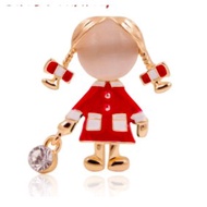 Women's Accessories Brooch | Hijab Blazer | Little Girl with coat