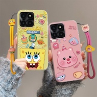 honor x6b case honor x6a case anti-drop phone case bbq
