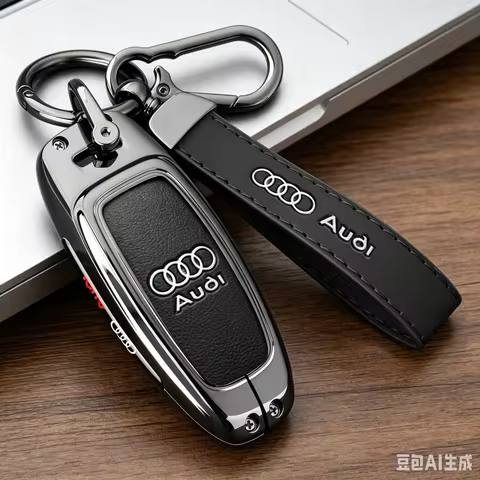 Zinc alloy for Audi Q8 A6 A3 A8 C8 S6 Rs6 A7 S7 Rs7 Rsq8 8Y D5 4N Rs E-Tron Gt Q4 Q7 Car Key Case Co