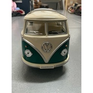 Vintage Car Model 1962 Volkswagen Classical Bus KT7005 Scale 1/24 Second Hand From Japan Beautiful C