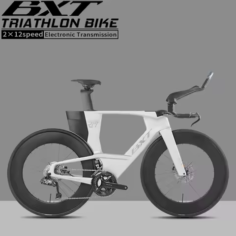 BXT L-TWOO ERX 2×12Speed T1000 Carbon Time Trial Bike Frame Road TT Frameset