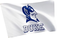 Desert Cactus Duke University Flag - 3 x 5 Feet DU Duke Blue Devils Banner, Indoor/Outdoor Durable F