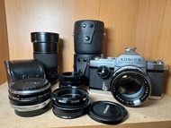 Konica Auto-Reflex 單眼相機 全幅 半格 柯尼卡 底片相機