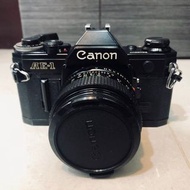Canon AE-1 經典黑機+鏡頭FD 50mm F1.4