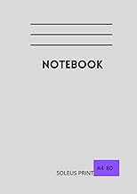A4 Notebook.: Composition notebook. College ruled A4 size. For kids, school, college, university, students, adults, teachers. 80 pages 90gsm 8mm Quality writing paper pad. Large print. Paperback.