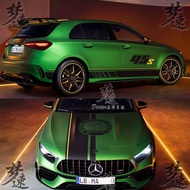 Applicable to Mercedes-Benz AMG A45 S Car Sticker Decal Racing Sticker Modification A Personalized D