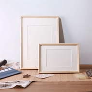 Solid Wood Calligraphy Photo Frame Blank Calligraphy Frame Frame DIY Calligraphy Painting Decorative