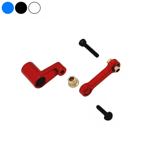 Metal 28T Servo Arm and Steering Servo Link Rod for Wltoys 244016 LOSI Micro-B 1/24 RC Car Upgrade P